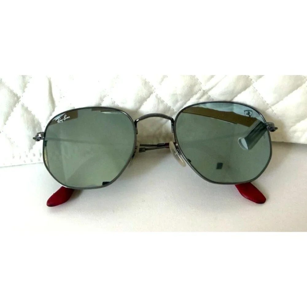 Authentic Ray-Ban for Scuderia Ferrari Collection Sunglasses womens mirror